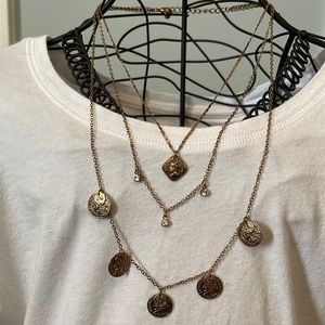 Three Chain Necklace
